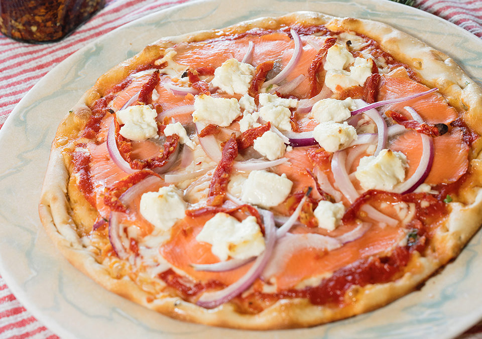 Pizza Al Salmone